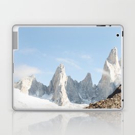 Argentina Photography - Tall Mountains Among The Clouds Laptop Skin