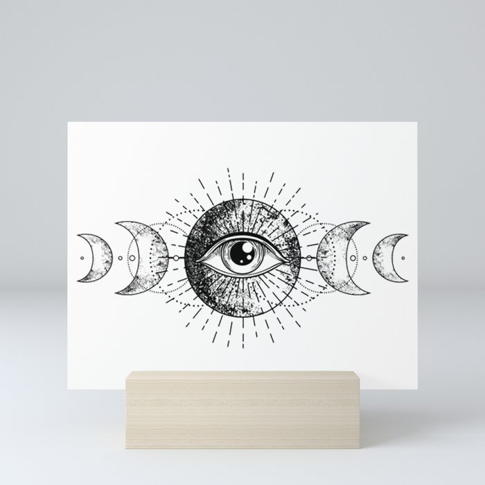 Eye of Providence Mini Art Print