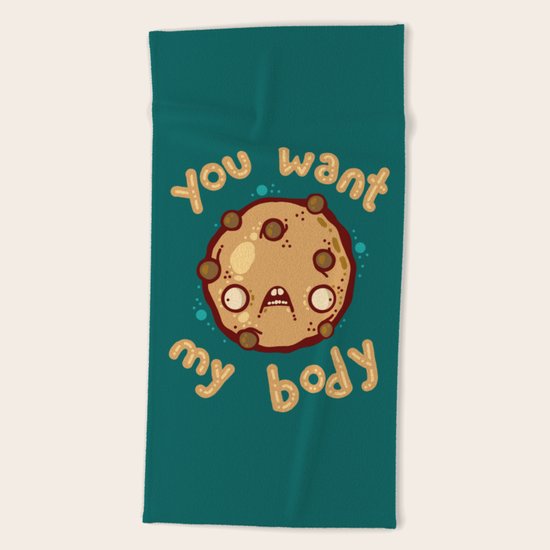 Kinky Cookie Beach Towel