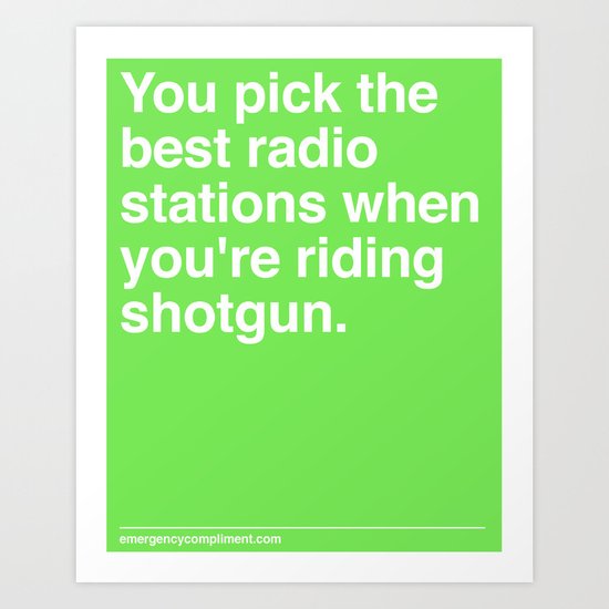 Best Radio Stations Art Print