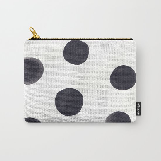 Watercolour Dots Carry-All Pouch
