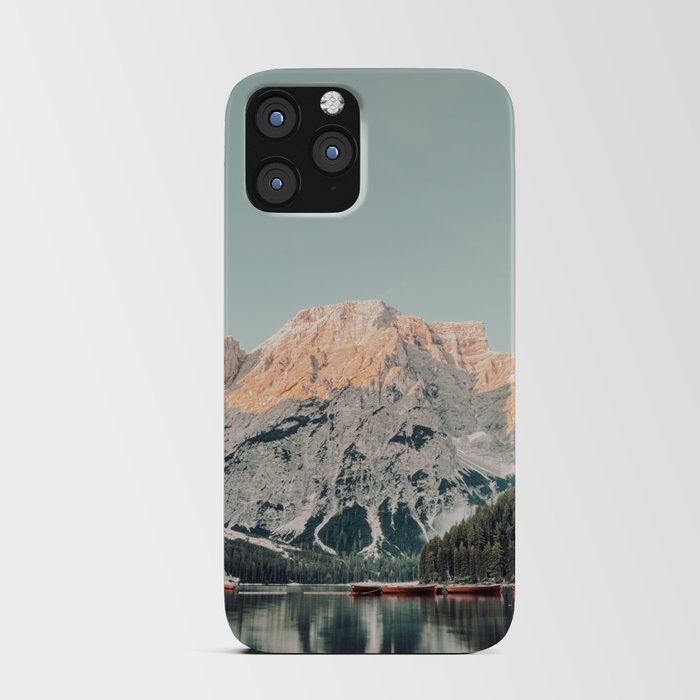 Dolomites - Lago di Braies iPhone Card Case