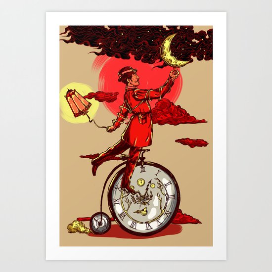 Solving Time Art Print