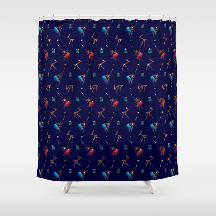 Africa Hunting Shower Curtain