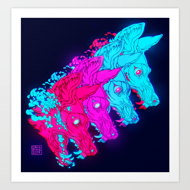 P L U N G E Art Print By Canisalbus Society6