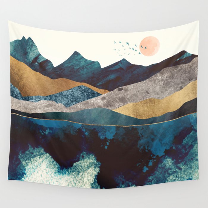 Society6 mountain tapestry cheap