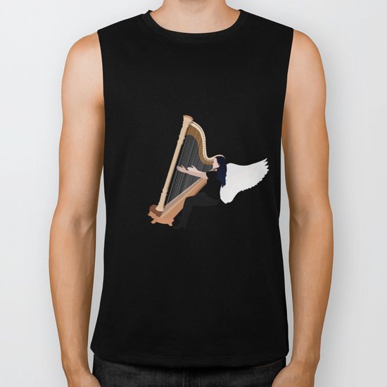 Celtic Angel Biker Tank