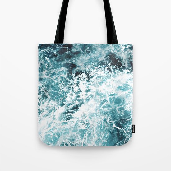 Sea Waves Tote Bag
