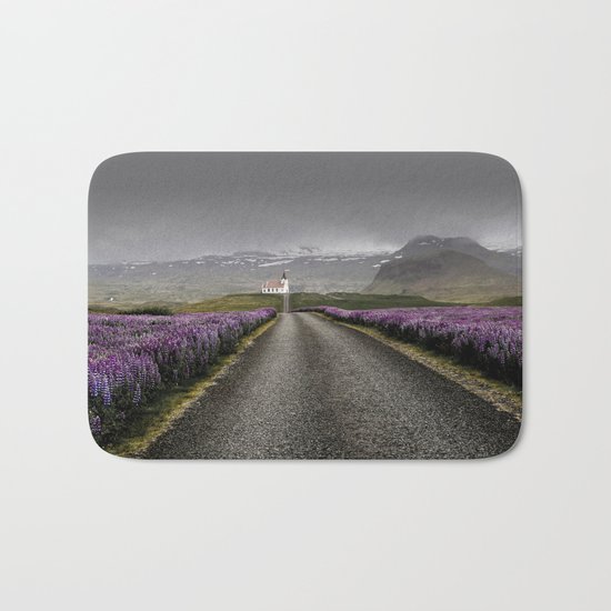 Church and nature Bath Mat
