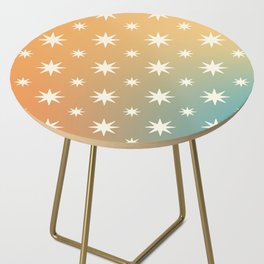 Starry sunset pattern Side Table