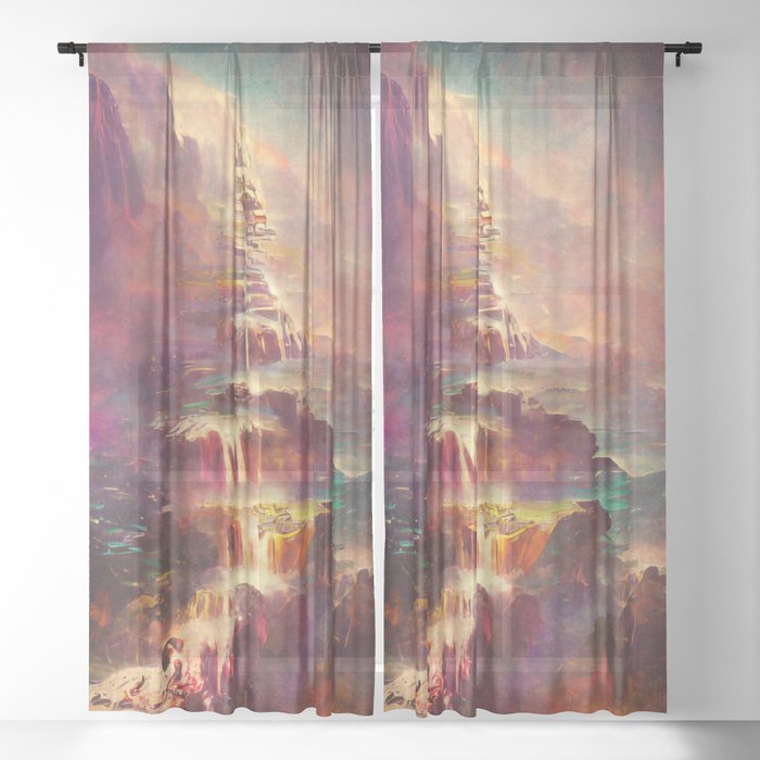 Infinite Waterfall Sheer Curtain