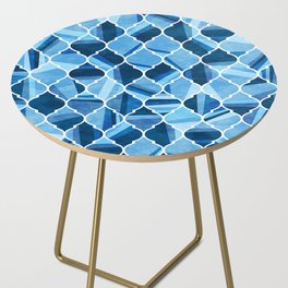 Quatrefoil Tiles Side Table