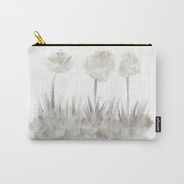 Greyscale Garden - Trichromatic Dandelions Carry-All Pouch