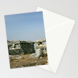 Tombs Of The Necropolis Hierapolis Turkiye Stationery Card