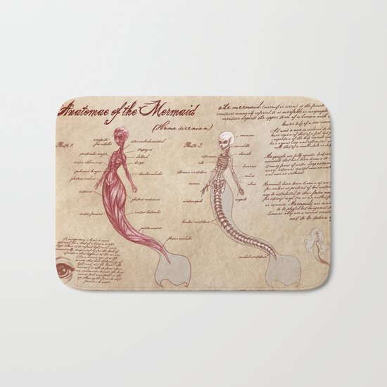 Anatomy of the Mermaid Bath Mat