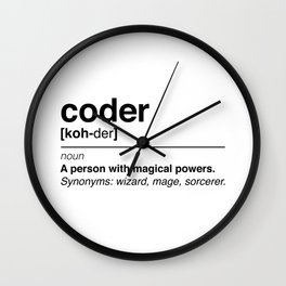 Coder Wall Clock