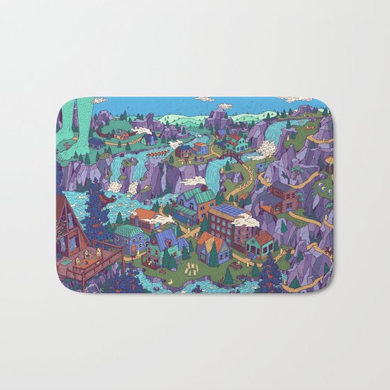 Try Not to Step on Anything This Time Bath Mat