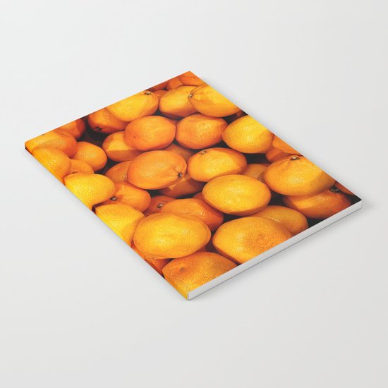 Mandarin, tangerine Notebook