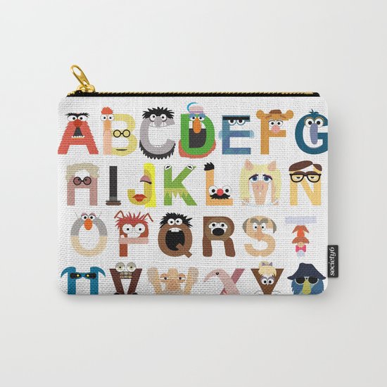 Muppet Alphabet Carry-All Pouch
