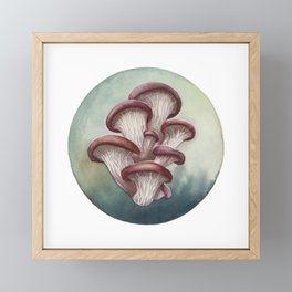 Mushroom Family Framed Mini Art Print