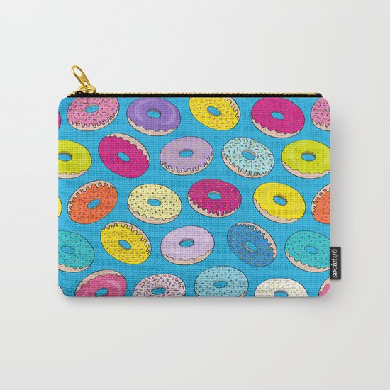 Donuts In The Sky By Everett Co Carry-All Pouch