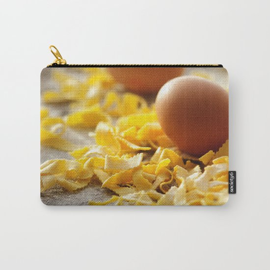 Fresh italian Pasta with egg Carry-All Pouch