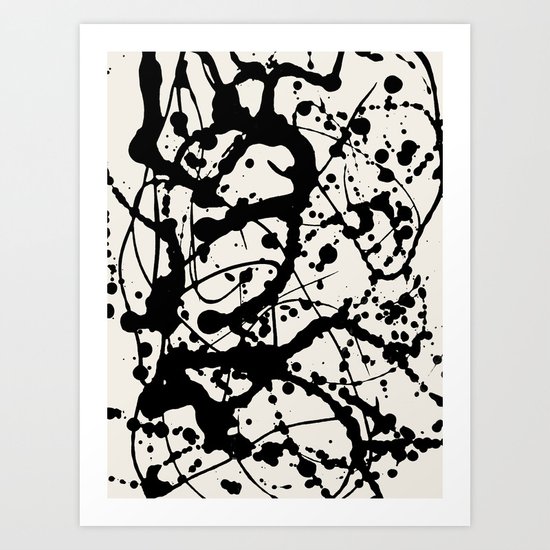 Cheers to Pollock Art Print