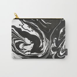 Black artistic painting Carry-All Pouch