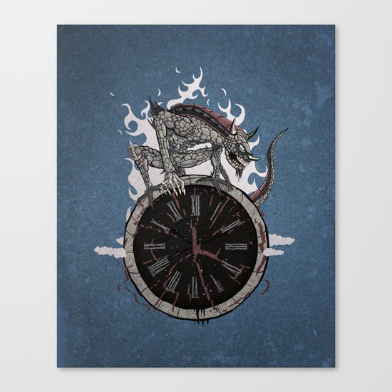 Guardian of Time Canvas Print