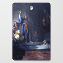Rembrandt The Raising of Lazarus from the Dead Cutting Board