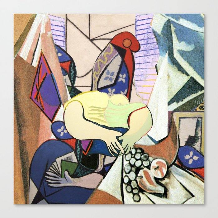 Mixed Picasso · 4 Canvas Print