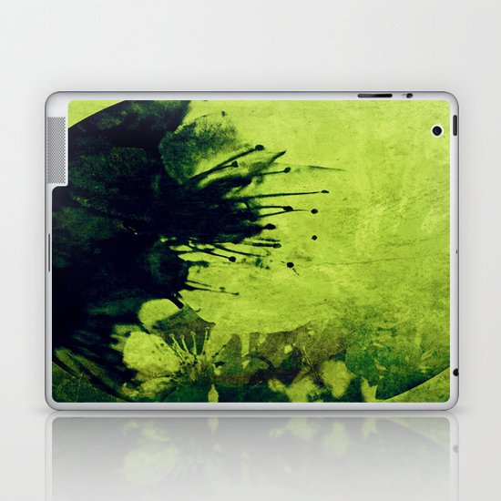 Circle of flowers II Laptop & iPad Skin
