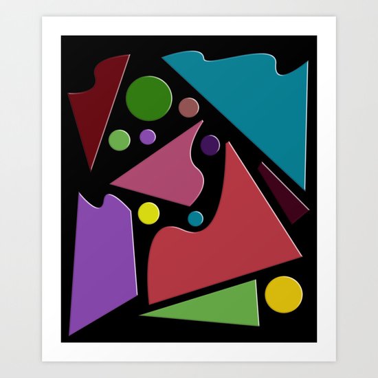 Abstract #307 Art Print