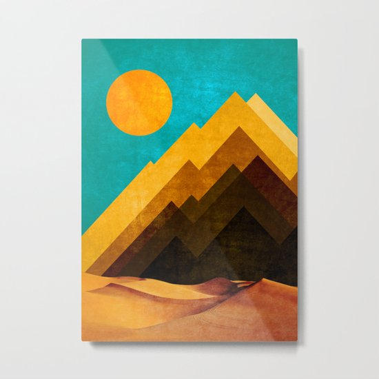 DESERT XOX Metal Print
