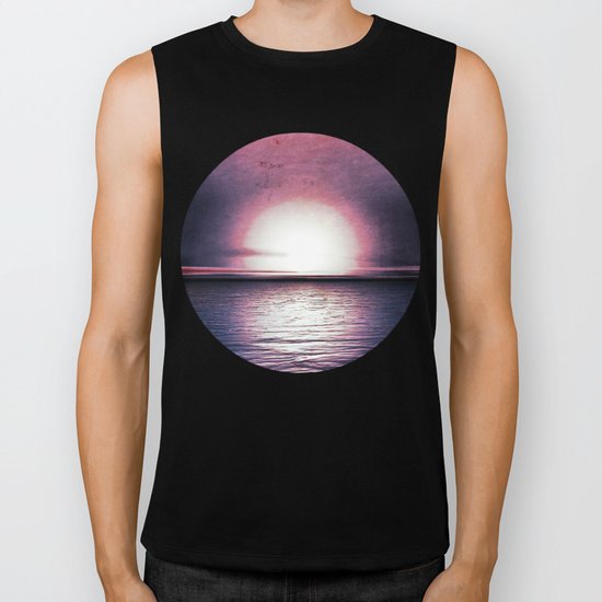 Sunset in Pegasus Biker Tank