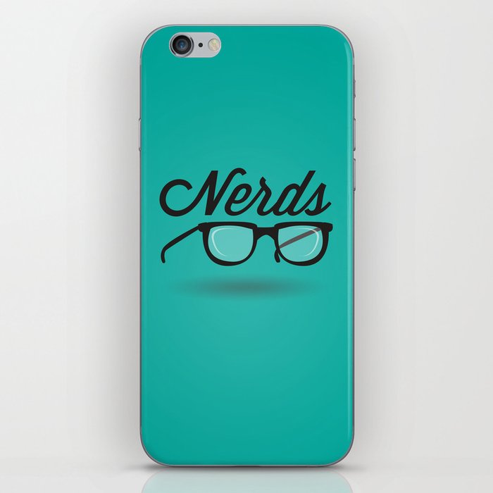 Get your nerd on iPhone Skin