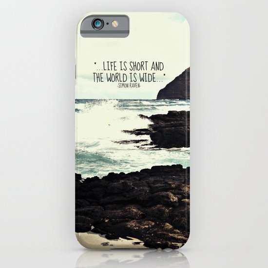 LIFE IS SHORT iPhone & iPod Case