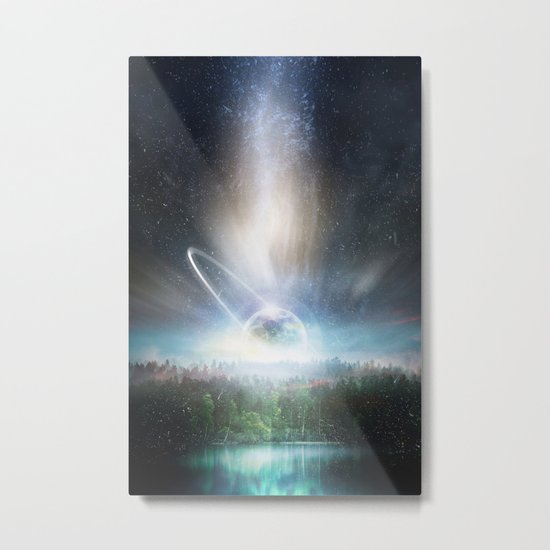 Death cup Metal Print