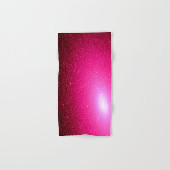 Pink Stars Hand & Bath Towel