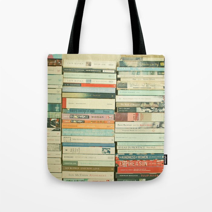 Bookworm Tote Bag by Cassia Beck | Society6