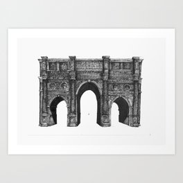 Arco de Constantino Art Print