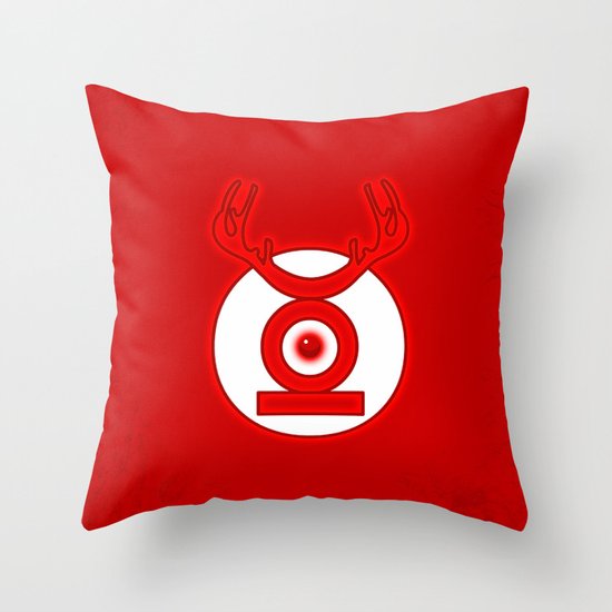 RedLantern Throw Pillow