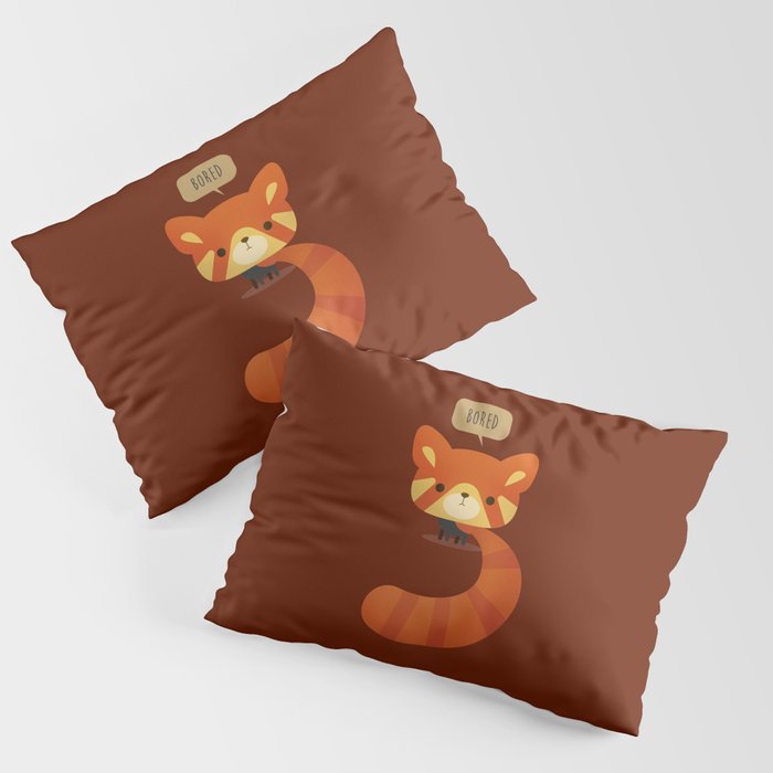 Little Furry Friends - Red Panda Pillow Sham