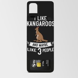 Kangaroo Red Australia Animal Funny Android Card Case