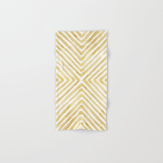 Gilded Bars Hand & Bath Towel