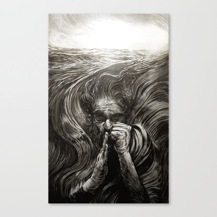 JONAH - SANS TEXT Canvas Print