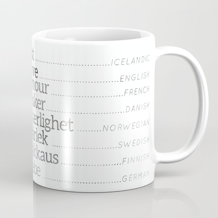 Love Languages Coffee Mug