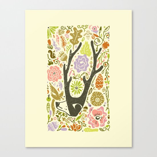 Elking Elk Canvas Print