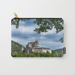 Vianden Castle Carry-All Pouch | Hilly, Visit, Builtstructure, Luxembourg, Countryside, Vianden, Valley, Ourriver, Village, Smalltown 