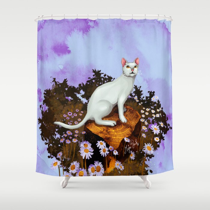 Magical Kitten Shower Curtain